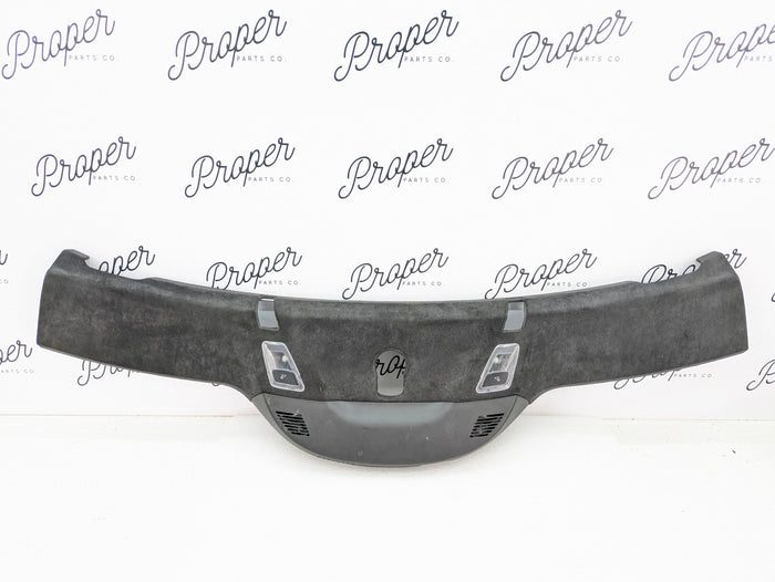Chevrolet C7 Corvette Stingray Upper Windshield Headliner Suede Trim Panel W/Anti-Theft Alarm Sensor 23345041