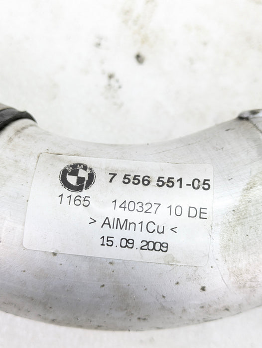 BMW E92 E93 E90 335xi 335i N54 Turbocharger Outlet Charge Induction Tract Pipe 7556551