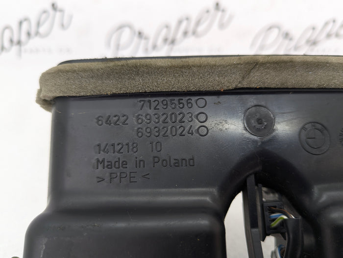 BMW E92 E93 M3 335is Coupe/Convertible Dark Glacier Silver Interior Dash Center Console Trim Set