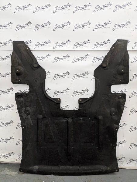 BMW F36 440Xi AWD Lower Engine Underbody Splash Shield Encapsulation *DAMAGED*