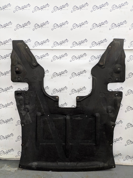 BMW F36 440Xi AWD Lower Engine Underbody Splash Shield Encapsulation *DAMAGED*