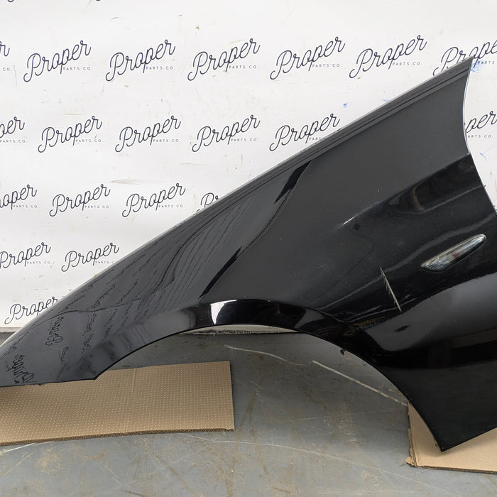 BMW E90 E91 3 Series Left/Driver Side Fender Black Sapphire Metallic (475) 41357135679