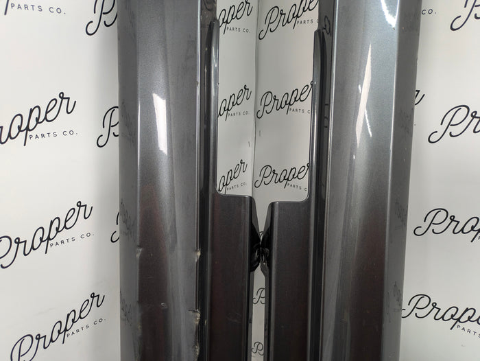 BMW F22 F23 228xi M235xi 230xi M240xi Left/Right Side Skirts Mineral Grey (B39) 8051947/8051948 *DAMAGED*