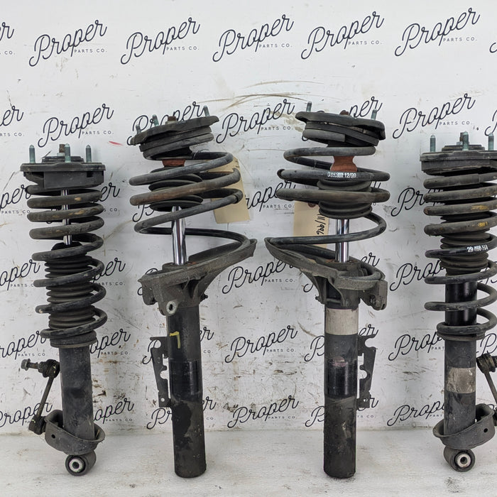 Porsche 996.2 911 Carrera 4 Cabriolet Convertible AWD Front/Rear Struts W/H&R Lowering Springs 29466HA