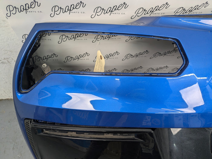 Chevrolet C7 Corvette Stingray Rear Bumper Cover Laguna Blue Tintcoat (G7H) 23452911