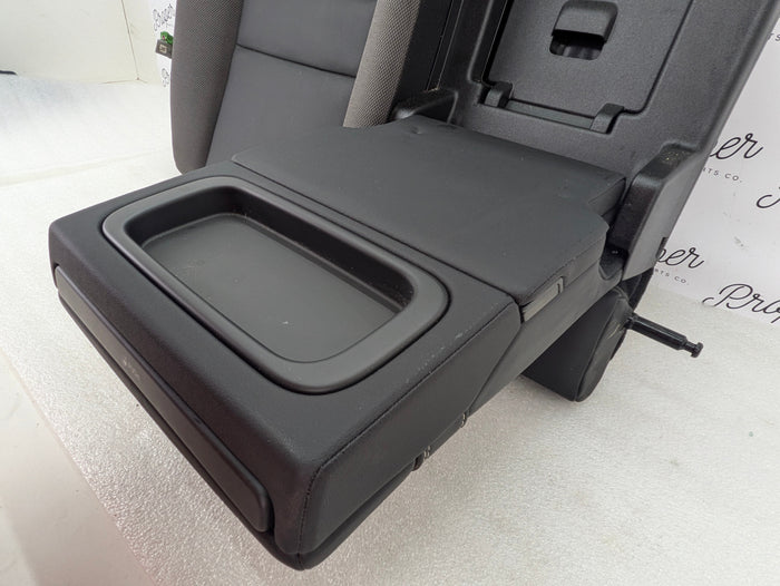 2021 Volvo V60 T6 R-Design Rear Right/Center Black Leather Upper Seat Back *DAMAGED*
