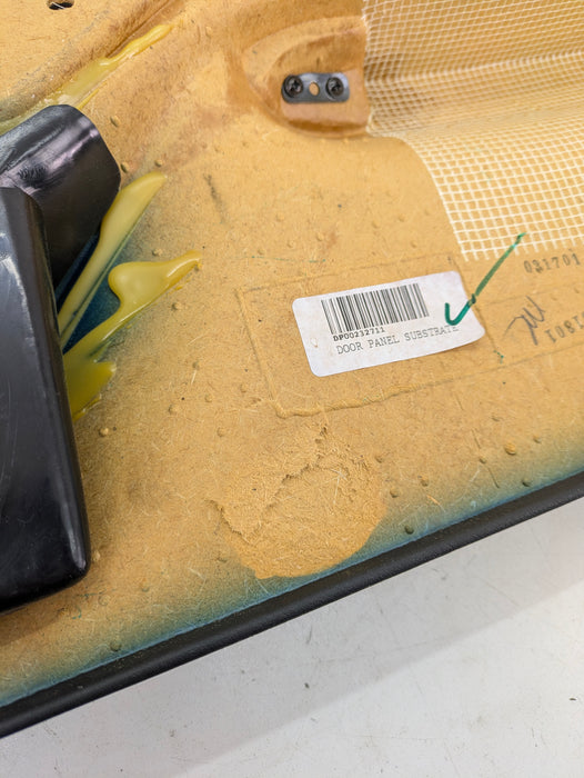 BMW Z3 M Coupe Roadster Front Door Panels Left Right Set Nappa Leather Black 269379603