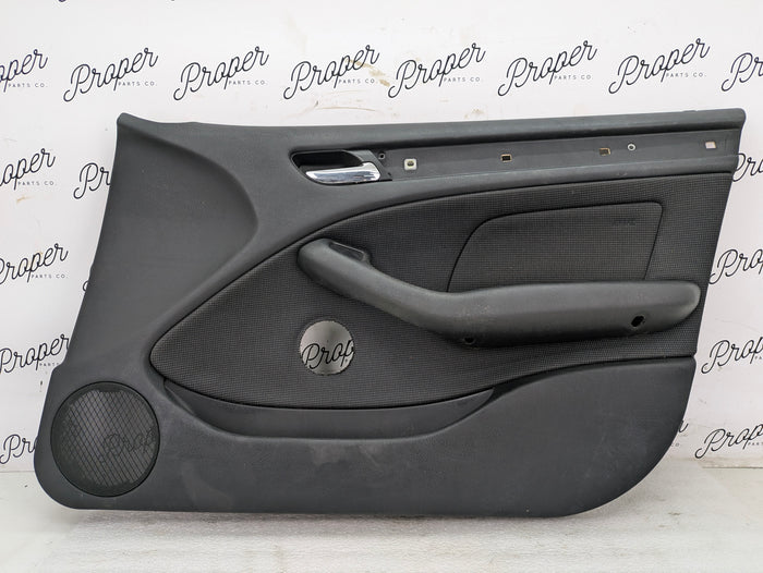 BMW E46 330i 328i 325i 323i ZHP M Sport Sedan Wagon Front & Rear Door Card Panel Set Laser Cloth Alcantara