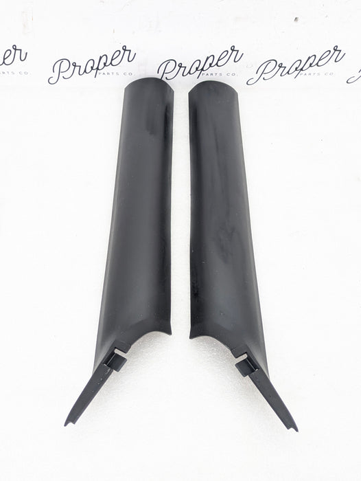 BMW Z3 M Roadster Front A Pillar Panel Trim Black Set Left Right 8401080/8401079