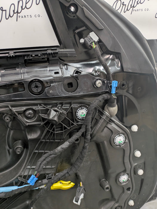 BMW G22 G23 G82 G83 430ix M440ix M4 Left/Driver Side Door Black Sapphire Metallic (475) 41009478691 *DAMAGED*