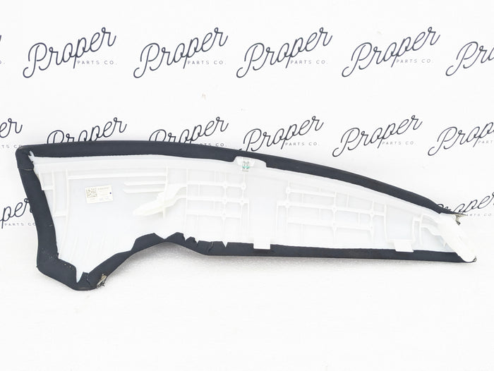 2021 Volvo V60 T6 R-Design Left/Driver Side Rear Black Leather Seat Bolster 31467787