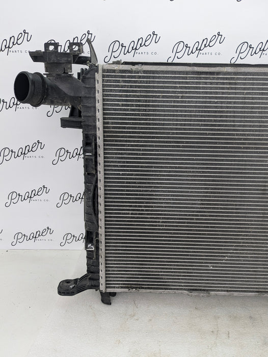 2018 Audi 8U Q3 Engine Motor Air Cooling Radiator Assembly & Turbo Intercooler 8K0121251/8U0145803/8U0121283
