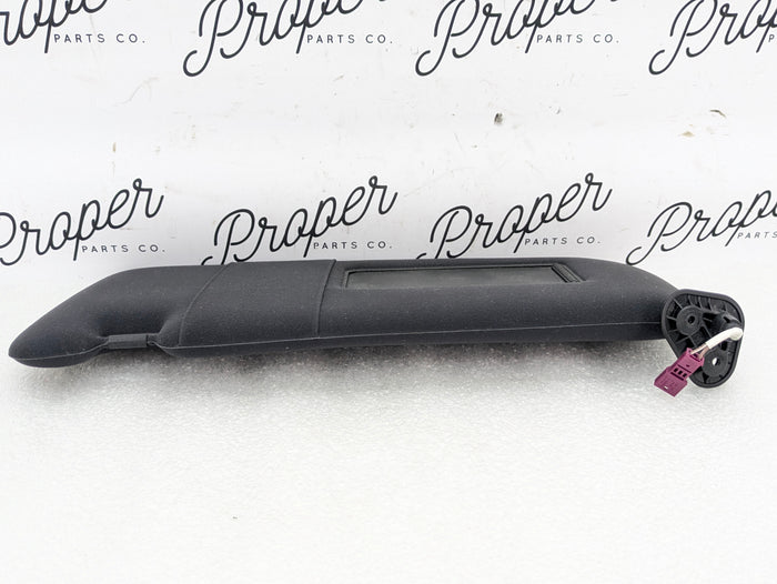 BMW E46 M3 3 Series M Sport/ZHP Coupe/Sedan/Wagon Left Side Black Cloth Sunvisor 51162699047