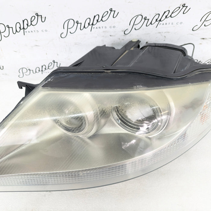 BMW E86/E85 Z4 M Bi-Xenon Left Chrome Clear Headlight 63127162721*Damaged*