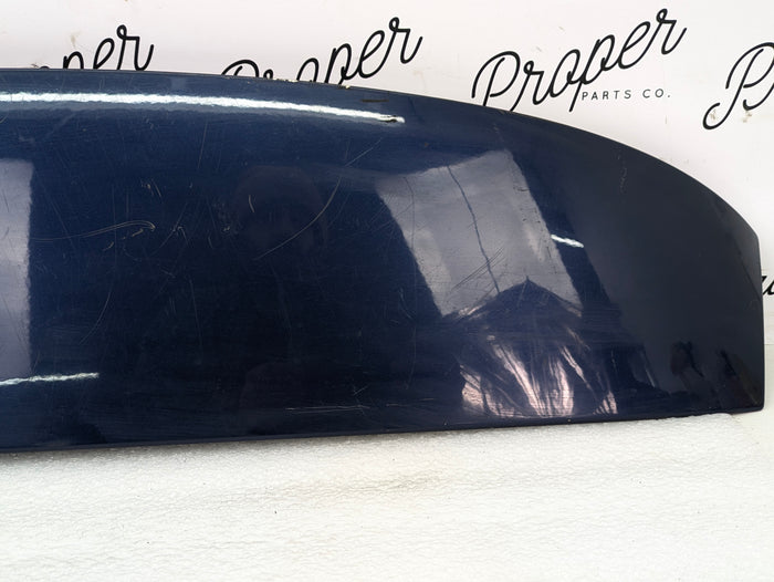 BMW E46 330i 325i Wagon Touring Orient Blue Rear Spoiler & Third Brake Light 8368764/8235987 *DAMAGED*