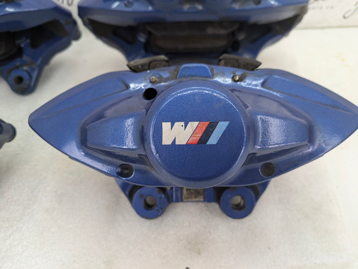 BMW F30 F31 F32 F33 F36 340 440 435 335 M sport Brembo Blue Brake Caliper Set Front & Rear