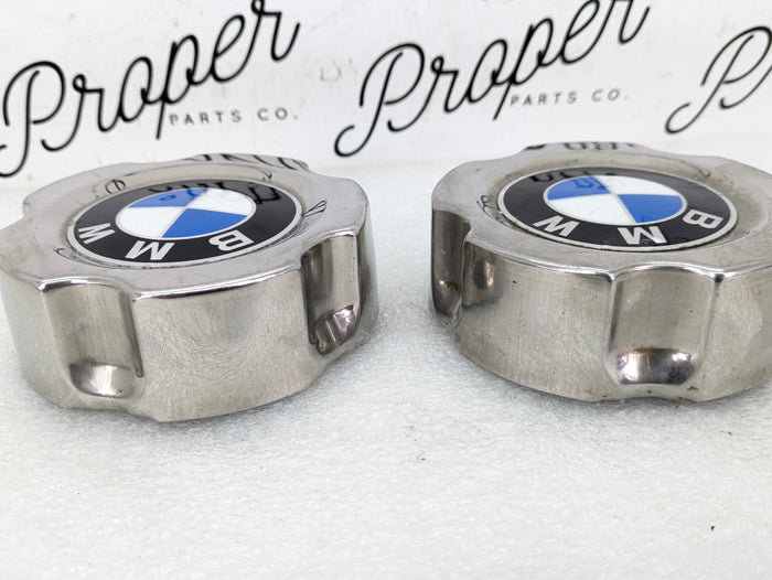 BMW E46 330ci 325ci 328ci 323ci 320i Steel Wheel Hub Cap Set 36131179141