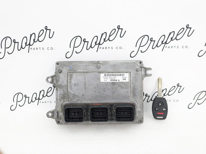 2012-2015 Honda FG4/FB6 Civic Si K24 ECU ECM Engine Control Unit & Key Fob 37820-Rx0-A03