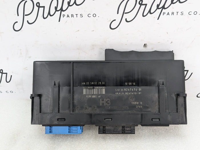 BMW E90 E91 E92 E93 3 Series Junction Box Body Control Module JBE BCM  9247474 *Damage*