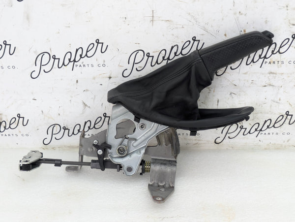 BMW E92 E93 E90 E91 3 Series M Sport Perforated Black Leather Parking Brake Handle & Boot 6782749