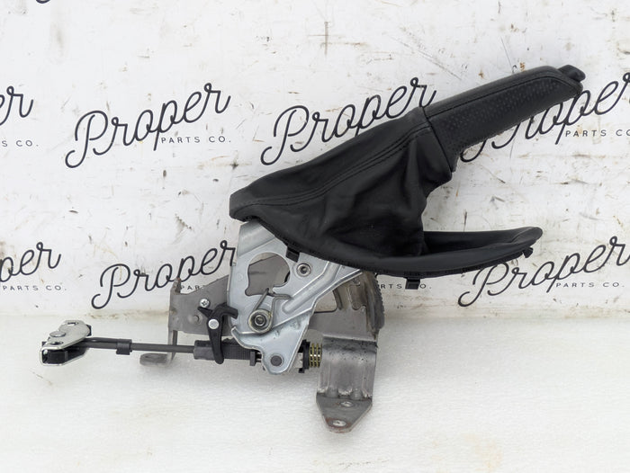 BMW E92 E93 E90 E91 3 Series M Sport Perforated Black Leather Parking Brake Handle & Boot 6782749