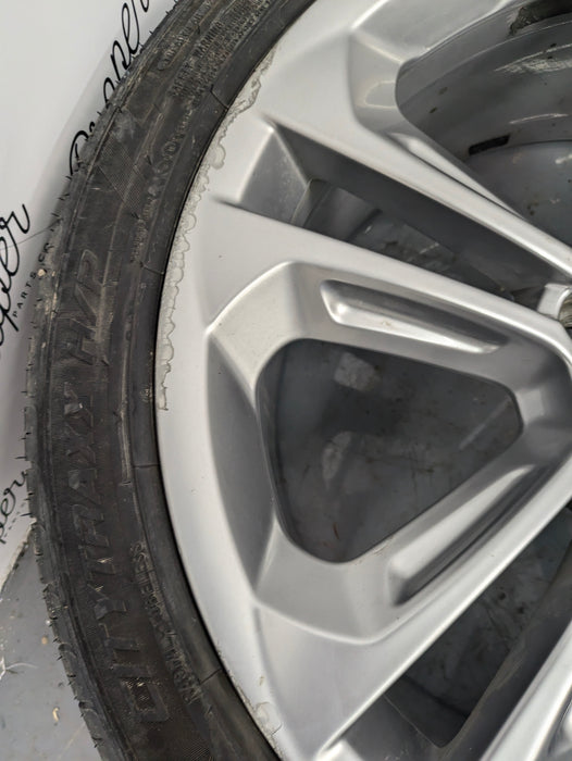 2015-2018 Audi 8U Q3 Aluminum Double 5 Spoke Wheel Set 8.5J X 19 Et 36 8U0601025AD