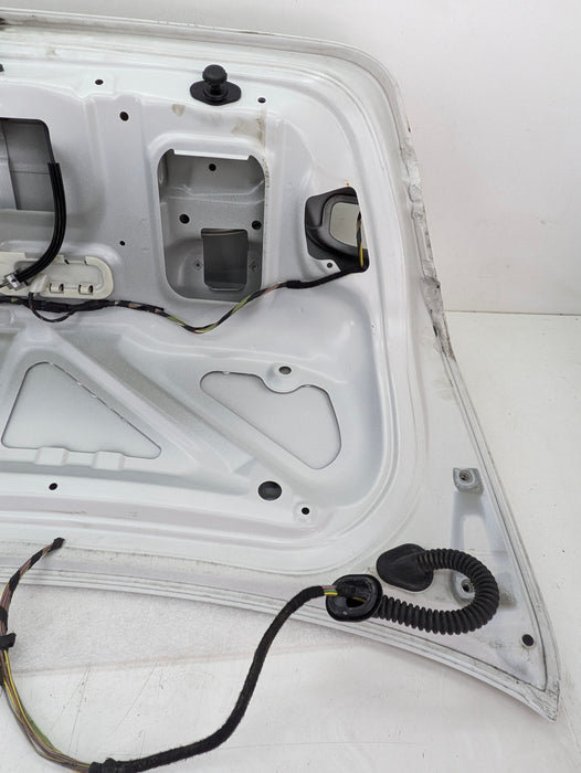 BMW E92 M3 335i 328i LCI Coupe Trunk Lid W/Aftermarket Spoiler Alpine White (300) 41627254428