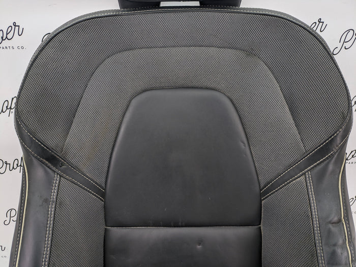 2021 Volvo V60 T6 R-Design Front Left/Driver Side Black Leather Heated Seat *DAMAGED*