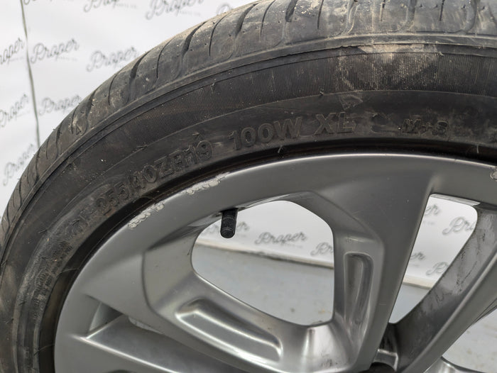 2015-2018 Audi 8U Q3 Aluminum Double 5 Spoke Wheel Set 8.5J X 19 Et 36 8U0601025AD