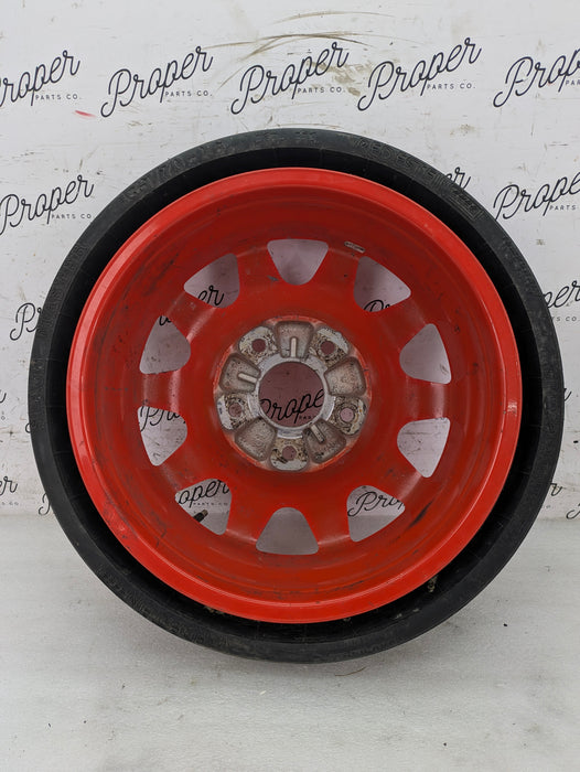 Porsche 996.2 911 Carrera 4 Emergency Spare Tire Wheel Rim 99636215000