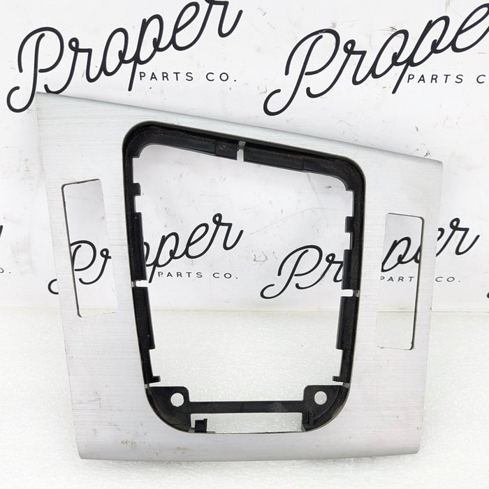 BMW E46 M3 330Ci 325Ci Coupe Brushed Aluminum Shifter Bezel Trim 51167052061