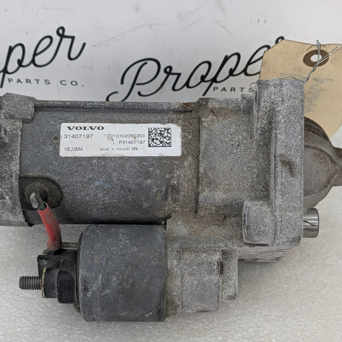 2021 Volvo V60 T6 R-Design Engine Starter Motor 31407197