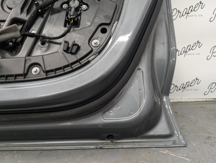 2021 Volvo V60 T6 R-Design Right/Passenger Side Front Door Osmium Gray Metallic (714)