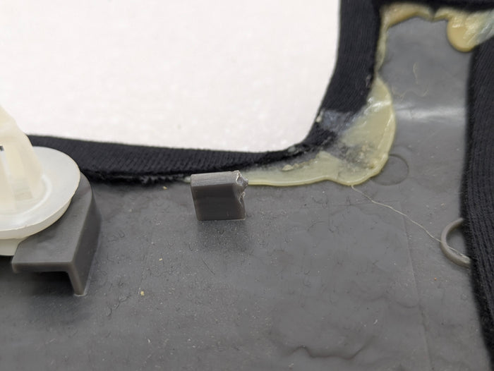 BMW E46 M3 Third 3rd Brake Light & Headliner Trim Cover Black 63257219086/51442699061