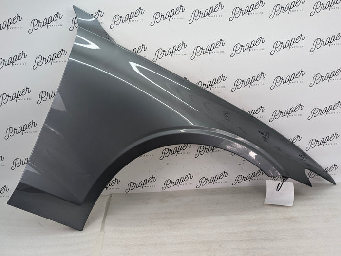 2021 Volvo V60 T6 R-Design Front Right/Passenger Side Fender Osmium Gray Metallic (714)