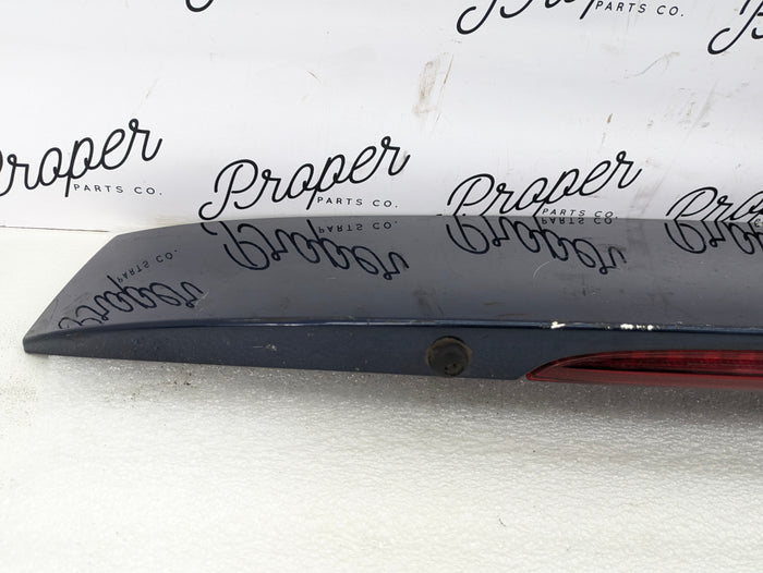 BMW E46 330i 325i Wagon Touring Orient Blue Rear Spoiler & Third Brake Light 8368764/8235987 *DAMAGED*