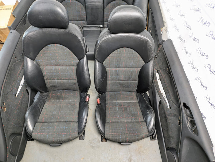 Bmw E46 M3 Coupe M Texture Interior Swap Set Kit Seats & Door Cards