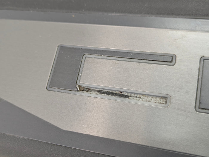 2018 Chevrolet 6th Gen Camaro 2SS Coupe Left Or Right Side Illuminated Door Sill Trim Panel 84127637 *DAMAGED*