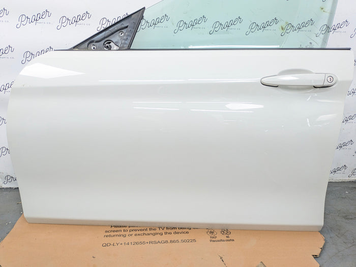BMW F36 440xi 435xi 428xi 430xi Front Left/Driver Side Door Alpine White (300) *NOTE*