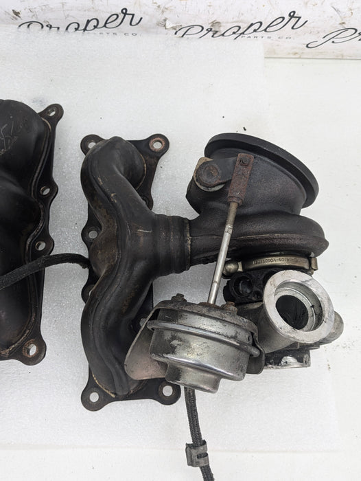 BMW E82 E88 135i N54 Engine Turbocharger Set 7563685/7563686 *CORES*