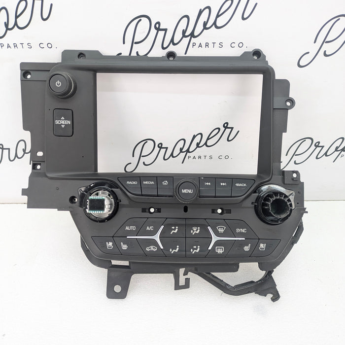 Chevrolet C7 Corvette Stingray Radio/Audio HVAC/Climate Control Panel Buttons 84135057 *DAMAGED*