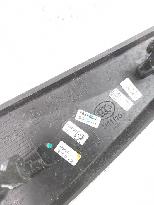 BMW F30 LCI 340xi 335xi 328xi Brushed Aluminum Interior Trim Set 51169232087