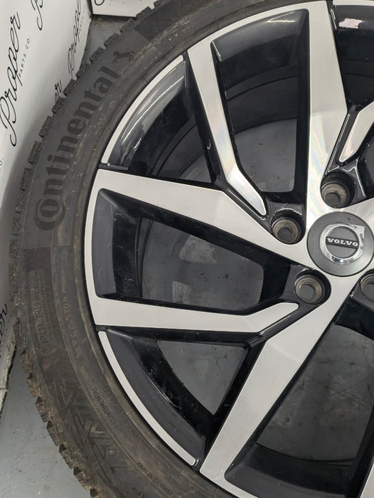 2021 Volvo V60 T6 R-Design Y Spoke Black Diamond Cut Wheel 8 X 18 Et 42 31471311 #2