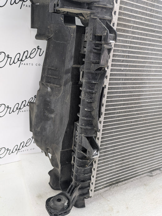 2018 Audi 8U Q3 Engine Motor Air Cooling Radiator Assembly & Turbo Intercooler 8K0121251/8U0145803/8U0121283