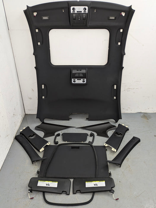 BMW E90 335xi 328xi Sedan Black Headliner Upper Interior Set	51448046413