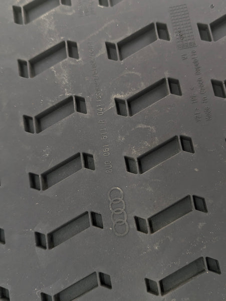 Audi 8U Q3 Front & Rear Rubber/Winter Floor Mats Set 8U1061221/8U0061511