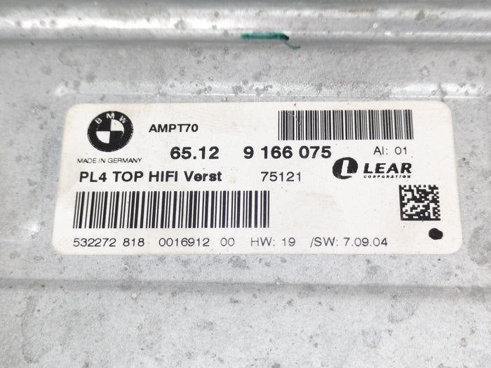 BMW E60 E61 530xi 525xi 535xi Top Hifi Lear Audio Amplifier Amp 9166075