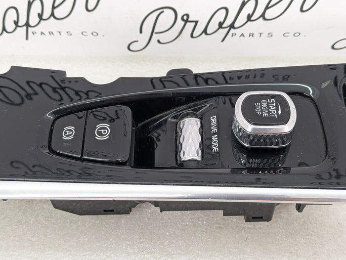 2021 Volvo V60 T6 R-Design Engine Start Stop Ignition/Drive Mode/Parking Brake Buttons & Trim 31469366/31443818