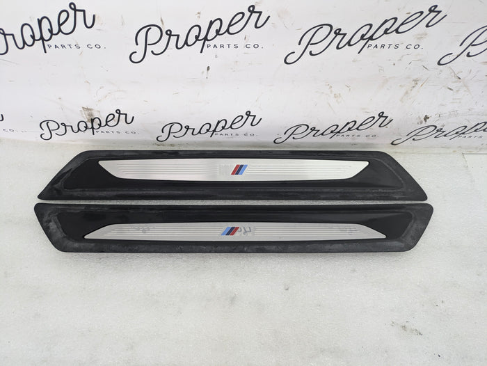 BMW F30 F31 F34 F36 M Sport Front Door Sill Trim Set 8051037
