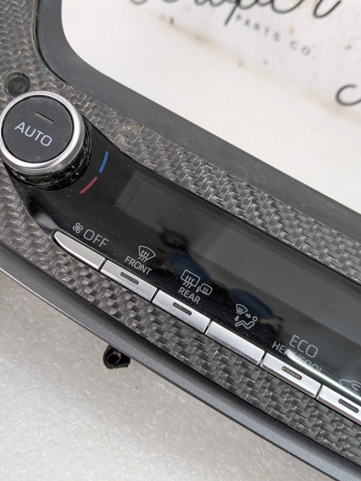 Toyota GZEA14 GR Corolla HVAC Climate Control Unit Panel Buttons Assembly 55900-12P11 *NOTE*